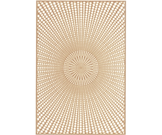 福井クラフト 450長角マット ドット ゴールド 50312110 1個（ご注文単位1個）【直送品】