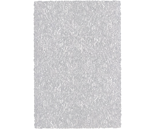 福井クラフト 450長角マット 乱糸 シルバー 50312140 1個（ご注文単位1個）【直送品】