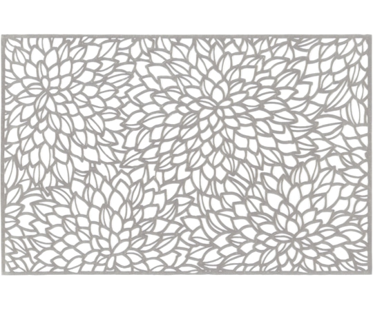 福井クラフト 450長角マット ダリア シルバー 50312210 1個（ご注文単位1個）【直送品】