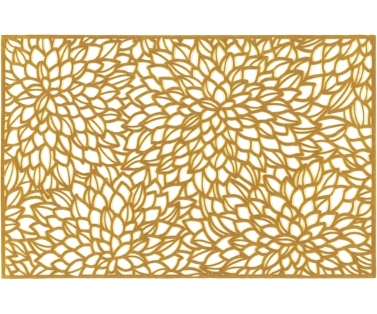 福井クラフト 450長角マット ダリア ゴールド 50312220 1個（ご注文単位1個）【直送品】