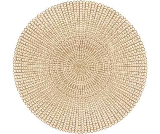 福井クラフト 410丸マット ドット ゴールド 50312440 1個（ご注文単位1個）【直送品】