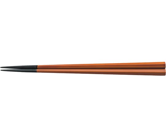 福井クラフト PBT22.5cm 七角箸 春慶塗 90022653 1個（ご注文単位1個）【直送品】