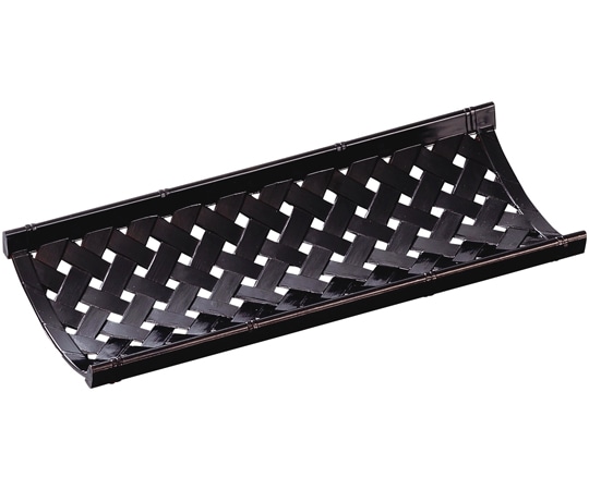 福井クラフト 竹目おしぼり受け 黒(全面塗) 81015940 1個（ご注文単位1個）【直送品】