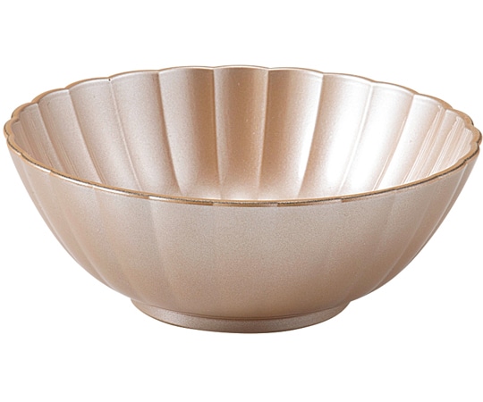 福井クラフト φ113 フラワー小鉢 銀透き(琳) 83320160 1個（ご注文単位1個）【直送品】