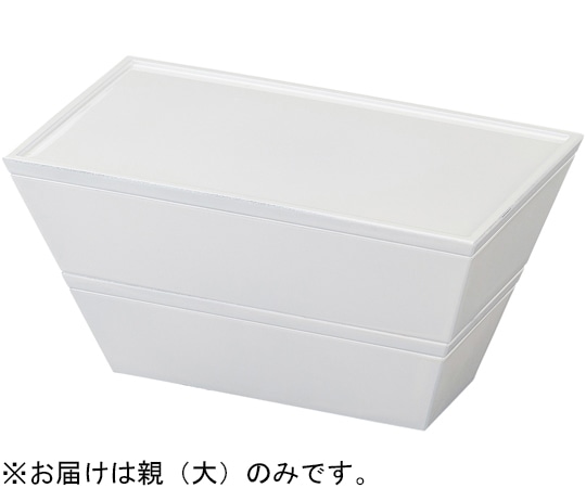 福井クラフト 218三鈴弁当親 大ホワイトアクア 21004605 1個（ご注文単位1個）【直送品】