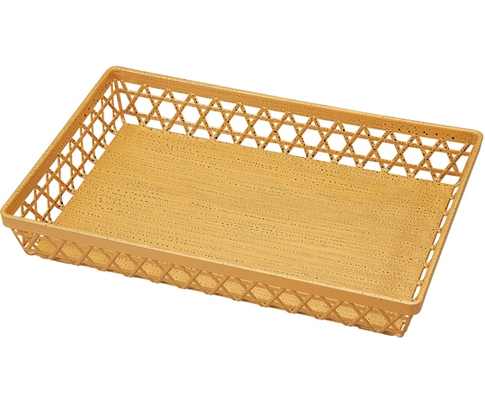 福井クラフト 尺3 ABS長角盛かご(本体)内外ごま竹 41320160 1個（ご注文単位1個）【直送品】