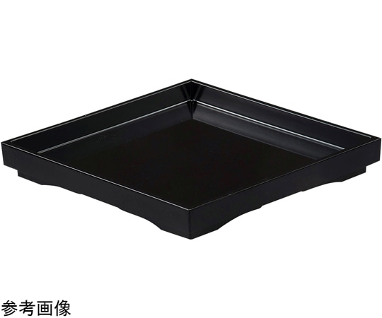 福井クラフト 36cm 菱形盛込器 黒(裏黒) 50023385 1個（ご注文単位1個）【直送品】