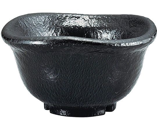 福井クラフト 三つ足小鉢 ゆず天目黒 51272191 1個（ご注文単位1個）【直送品】