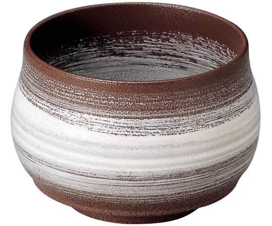 福井クラフト ひさご鉢 粉引刷毛目 51299620 1個（ご注文単位1個）【直送品】