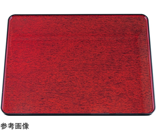 福井クラフト 超耐A)尺3 忍者両面盆 後藤塗SL/黒天朱 17411440 1個（ご注文単位1個）【直送品】