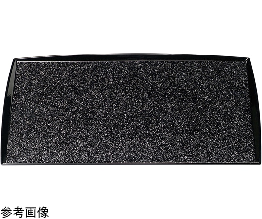 福井クラフト 尺4 わたらせ盆 銀彩渕黒SL 16011870 1個（ご注文単位1個）【直送品】