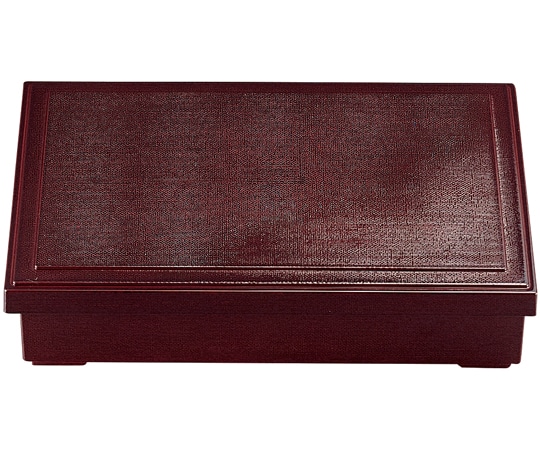 福井クラフト 9.5寸 気比布目松花堂 溜(蓋親 21040500 1個（ご注文単位1個）【直送品】