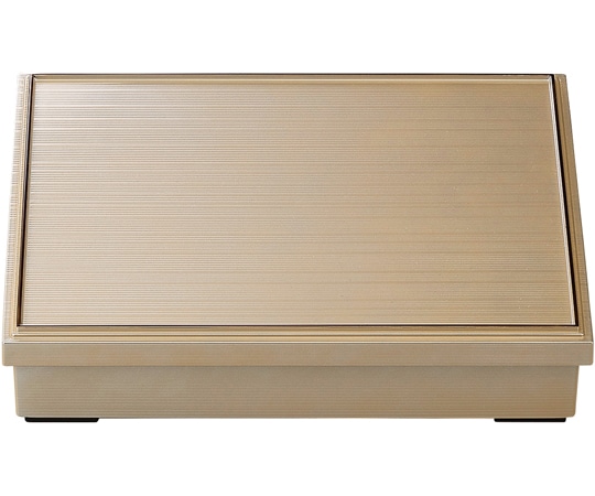 福井クラフト 尺1 乱筋松花堂 銀天溜内黒(蓋親) 23214890 1個（ご注文単位1個）【直送品】