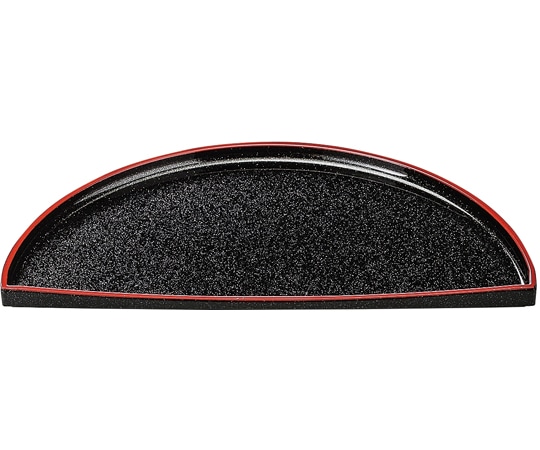 福井クラフト 三ケ月盛器 黒パール天朱裏黒塗 51030840 1個（ご注文単位1個）【直送品】