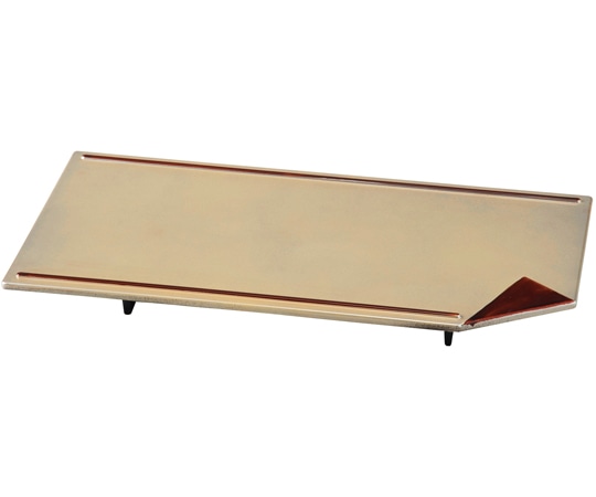 福井クラフト 隅折焼物皿 黄金銀彩天べっ甲 55204090 1個（ご注文単位1個）【直送品】