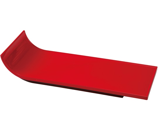 福井クラフト 300耐熱短冊皿 赤(二度塗り) 46201280 1個（ご注文単位1個）【直送品】