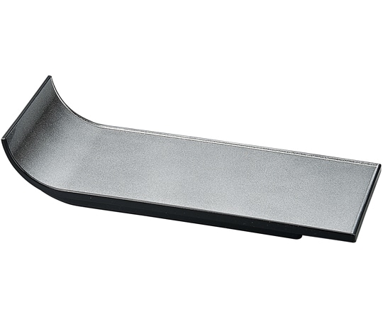 福井クラフト 300耐熱短冊皿 銀詰梨地/裏黒 30002980 1個（ご注文単位1個）【直送品】