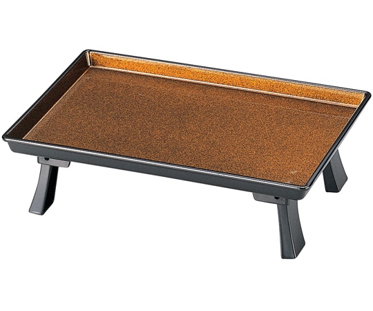 福井クラフト 7寸 ミニ膳 梨地(折足式) 51011820 1個（ご注文単位1個）【直送品】