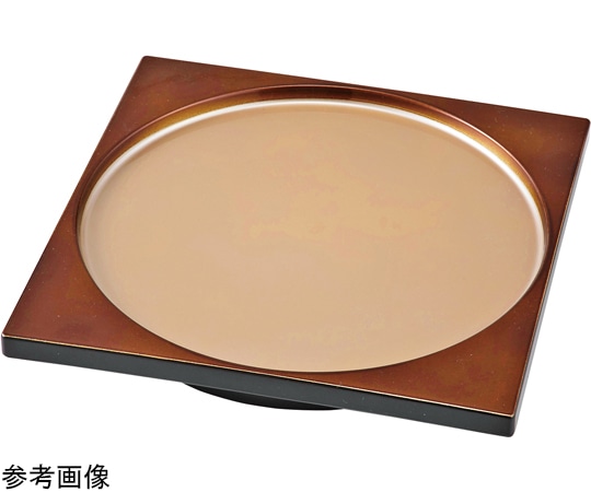 福井クラフト 7寸 満月皿 銀透きべっ甲 55204188 1個（ご注文単位1個）【直送品】