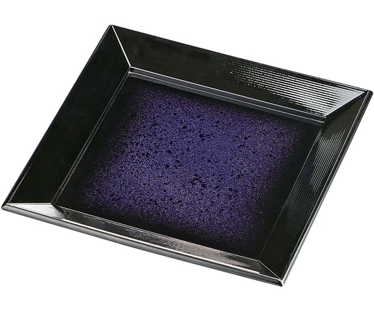 福井クラフト 7.8寸 正角千筋四方盛皿 紫銀河 55008100 1個（ご注文単位1個）【直送品】