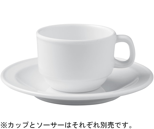 福井クラフト コーヒーカップ(M)ホワイト 83361410 1個（ご注文単位1個）【直送品】