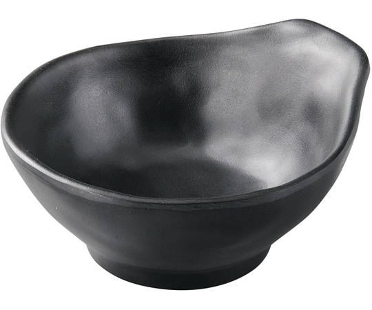 福井クラフト メラミン 12.1 ひねり荒打目とん水 黒マット 51025630 1個（ご注文単位1個）【直送品】