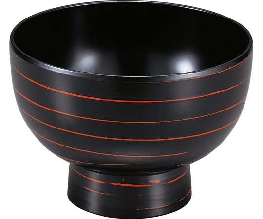 福井クラフト 4.5寸 河和田椀 うず曙 33102050 1個（ご注文単位1個）【直送品】