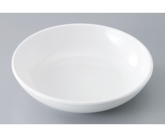 福井クラフト メラミン φ16.6 雅丸多用皿 白グロス 75005890 1個(ご注文単位1個)【直送品】