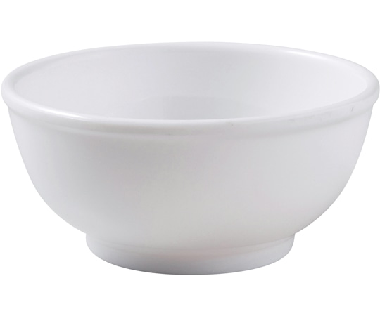 福井クラフト メラミン φ11.0 雅渕太スープボール 白グロス 51025580 1個（ご注文単位1個）【直送品】