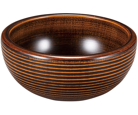 福井クラフト 3寸 千筋ナツメ鉢 総栃刷毛目 30045510 1個（ご注文単位1個）【直送品】