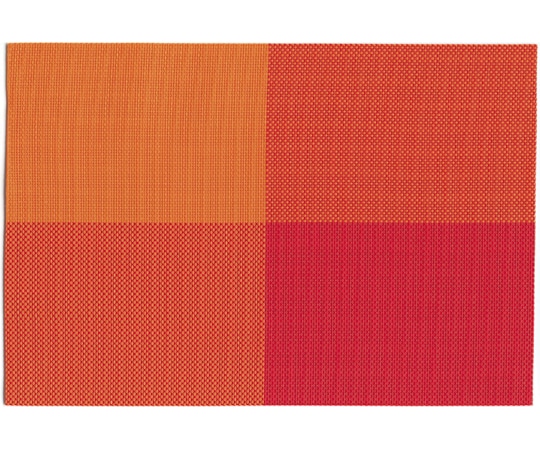 福井クラフト 尺4 .5 長手ストロング敷マット オレンジ市松 50309470 1個（ご注文単位1個）【直送品】