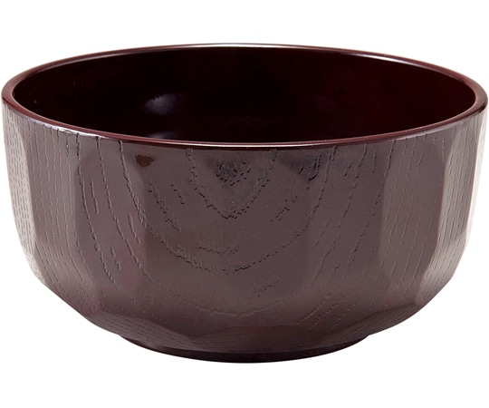 福井クラフト A5寸 亀甲丼鉢 オール新溜 41000630 1個（ご注文単位1個）【直送品】