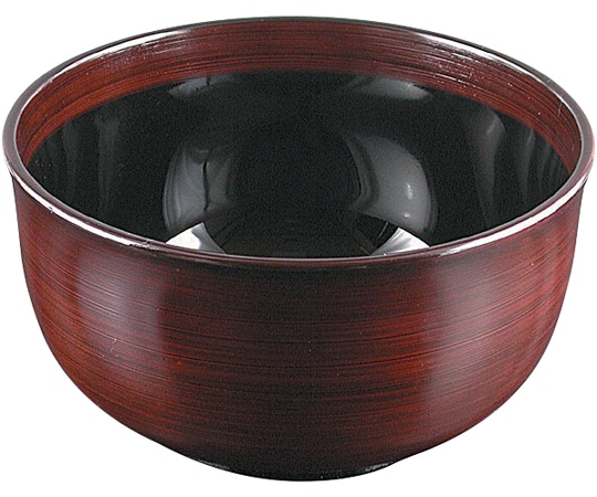 福井クラフト 耐熱6寸 うどん丼 溜羽ケ目 内黒 38020720 1個（ご注文単位1個）【直送品】