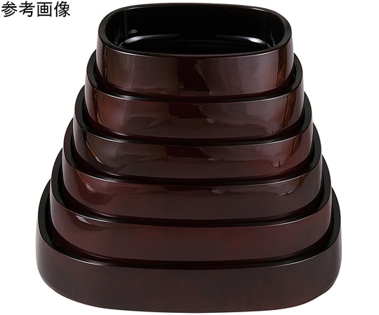 福井クラフト 4人用 小判桶 新溜内黒 50261180 1個（ご注文単位1個）【直送品】