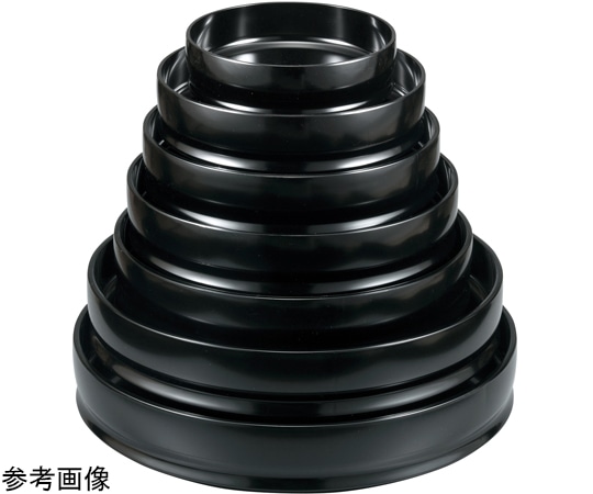 福井クラフト 尺3 御殿桶 黒内黒 50261260 1個（ご注文単位1個）【直送品】