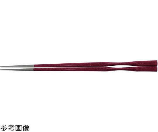 福井クラフト PBT22.5cm 杵型多久島箸 ワイン輝き 30011380 1個（ご注文単位1個）【直送品】