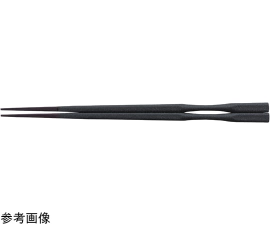 福井クラフト PBT22.5cm 杵型多久島箸 グレー乾漆 90022663 1個（ご注文単位1個）【直送品】