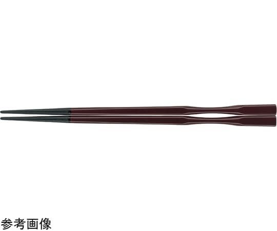 福井クラフト PBT19.0cm 杵型多久島箸 チーク 30011383 1個（ご注文単位1個）【直送品】