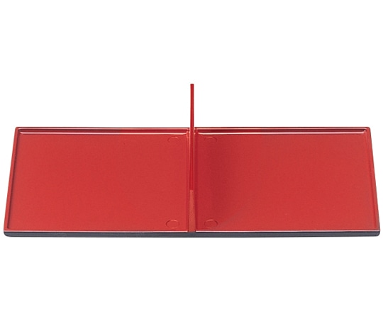 福井クラフト 1/2 松花堂用底板付仕切 朱塗 70011220 1個（ご注文単位1個）【直送品】