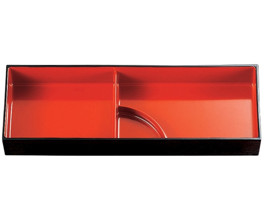 福井クラフト 大寿弁当溜内朱天黒タレ仕切親 21031260 1個（ご注文単位1個）【直送品】