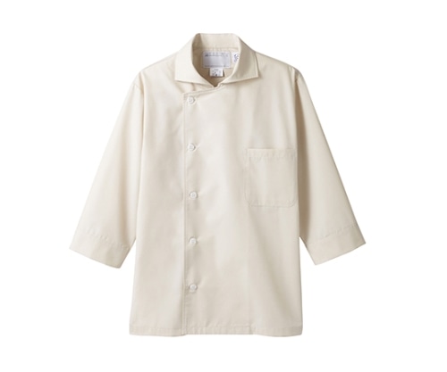 住商モンブラン コックシャツ兼用 7分袖 ベージュ エコ 6-693 LL 1枚（ご注文単位1枚）【直送品】