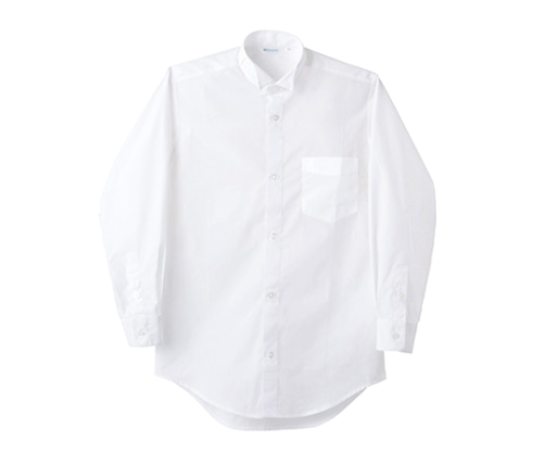 住商モンブラン ウイングカラーシャツ 男女兼用 長袖 白 BS2511-2 LL 1枚（ご注文単位1枚）【直送品】