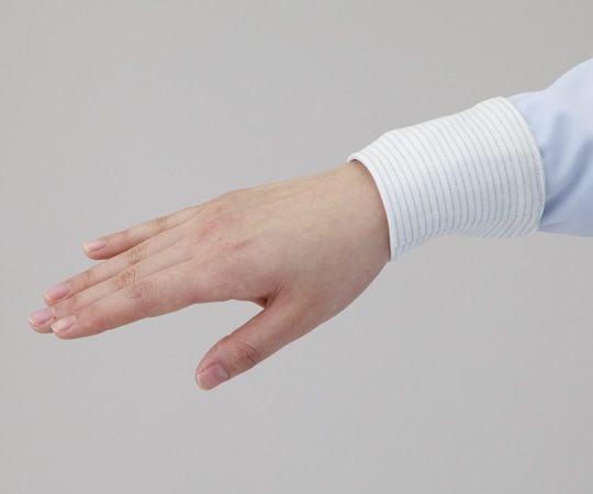 MCC（MaxClean） 異物混入防止リストバンド 80mm 10双入り NF1035 1袋（ご注文単位1袋）【直送品】