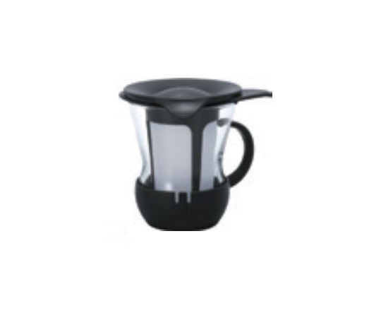 HARIO ワンカップティーマグ ブラック 1箱(24個入) OTMH-1B 1箱（ご注文単位1箱）【直送品】