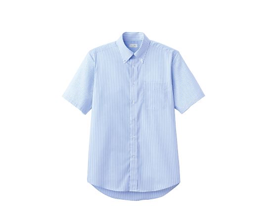 FACE メンズ吸汗速乾半袖シャツ ブルー 3L FB5018M-7 3L 1枚（ご注文単位1枚）【直送品】