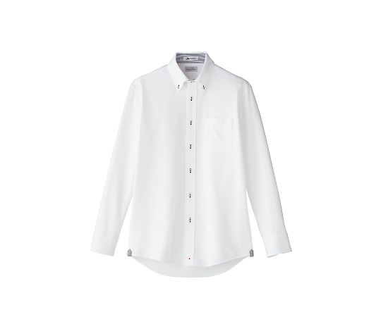 FACE メンズ吸汗速乾ニット長袖シャツ ネイビー 4L FB5026M-8 4L 1枚（ご注文単位1枚）【直送品】