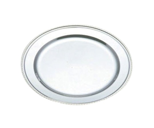 IKD（イケダ） IKD 18-8さざ波丸皿 9インチ 623365 1個（ご注文単位1個）【直送品】