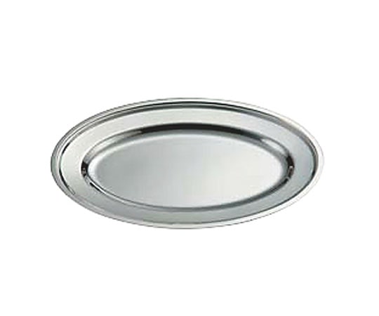 IKD（イケダ） IKD 18-8抗菌小判皿 14インチ 623394 1個（ご注文単位1個）【直送品】