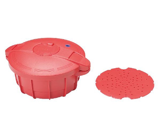 Maier 電子レンジ圧力鍋2.3L イタリアンレッド MPC-2.3IR 1個（ご注文単位1個）【直送品】