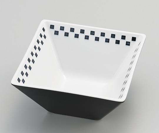 エンテック スクエアボウル 10 黒 CH-10B 1個（ご注文単位1個）【直送品】